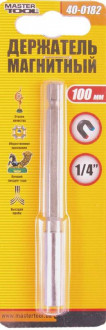 Тримач магнітний MASTERTOOL 100 мм 40-0182