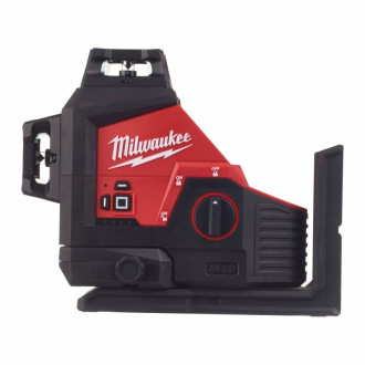 Лазерный 3D нивелир аккумуляторный MILWAUKEE, M12 3PL-0C (кейс)-[articul]