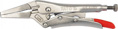Клещи зажимные YATO с удлин. прям. губками, l=150мм [6/24]-[articul]