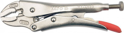 Клещи зажимные YATO Cr-Mo, 180 мм [6/24]-[articul]