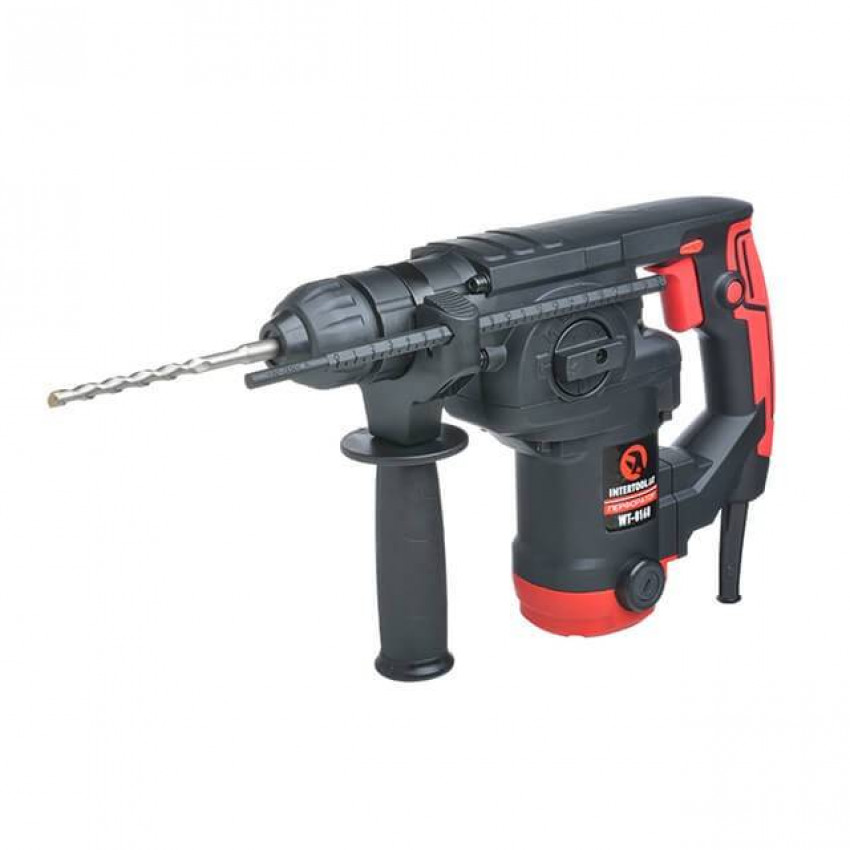 Перфоратор 900 Вт, 3.5 Дж, 0-930 об/мин, 0-5100 уд/мин, 3 режима INTERTOOL WT-0160-WT-0160