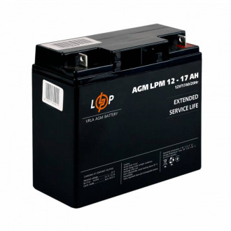 Аккумулятор AGM LPM 12V - 17 Ah (2020)-[articul]