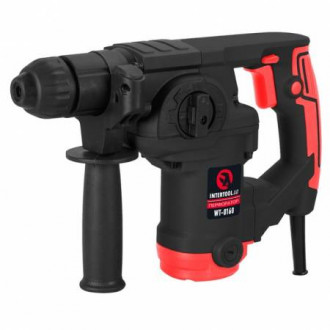 Перфоратор 900 Вт, 3.5 Дж, 0-930 об/мин, 0-5100 уд/мин, 3 режима INTERTOOL WT-0160