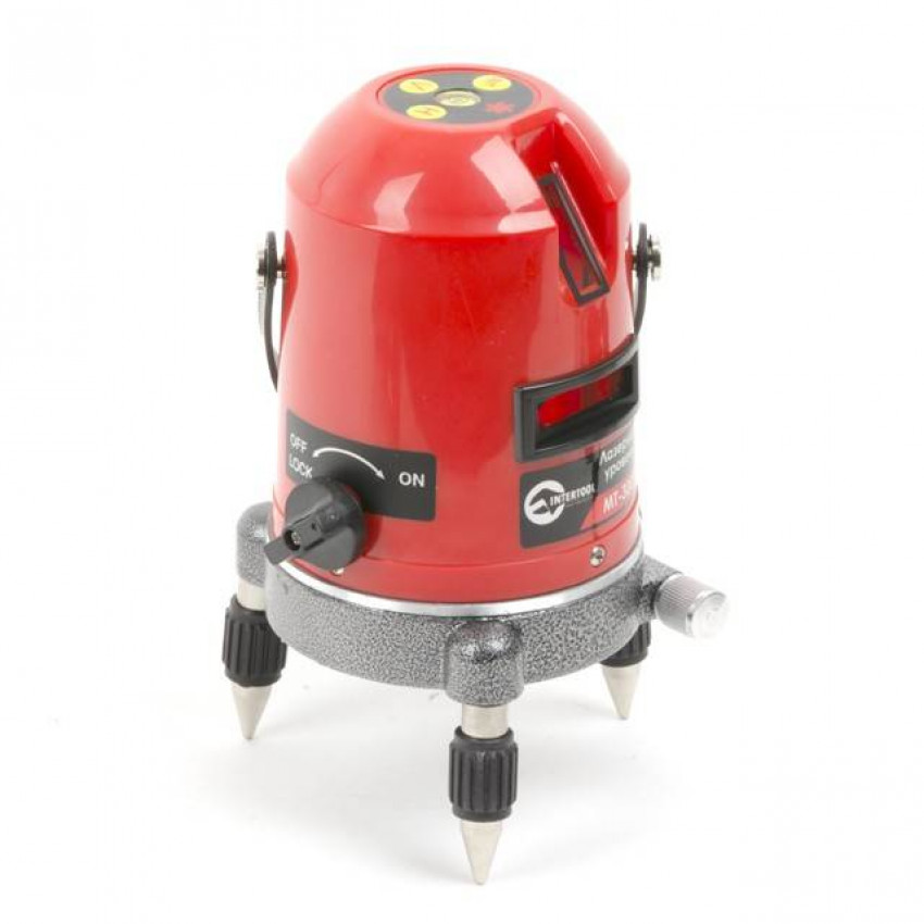 Уровень лазерный 2 лазерные головки. INTERTOOL MT-3009-MT-3009