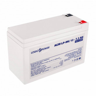 Аккумулятор мультигелевый LP-MG 12V - 7.2 Ah Silver-[articul]