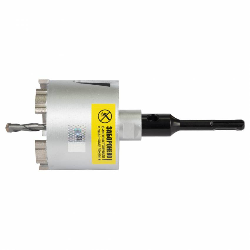 Коронка алмазна по бетону Ø82мм + хвостовик 110мм М16 SDS-plus ULTRA (1510772)-1510772