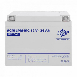 Аккумулятор мультигелевый LPM-MG 12V - 26 Ah-[articul]