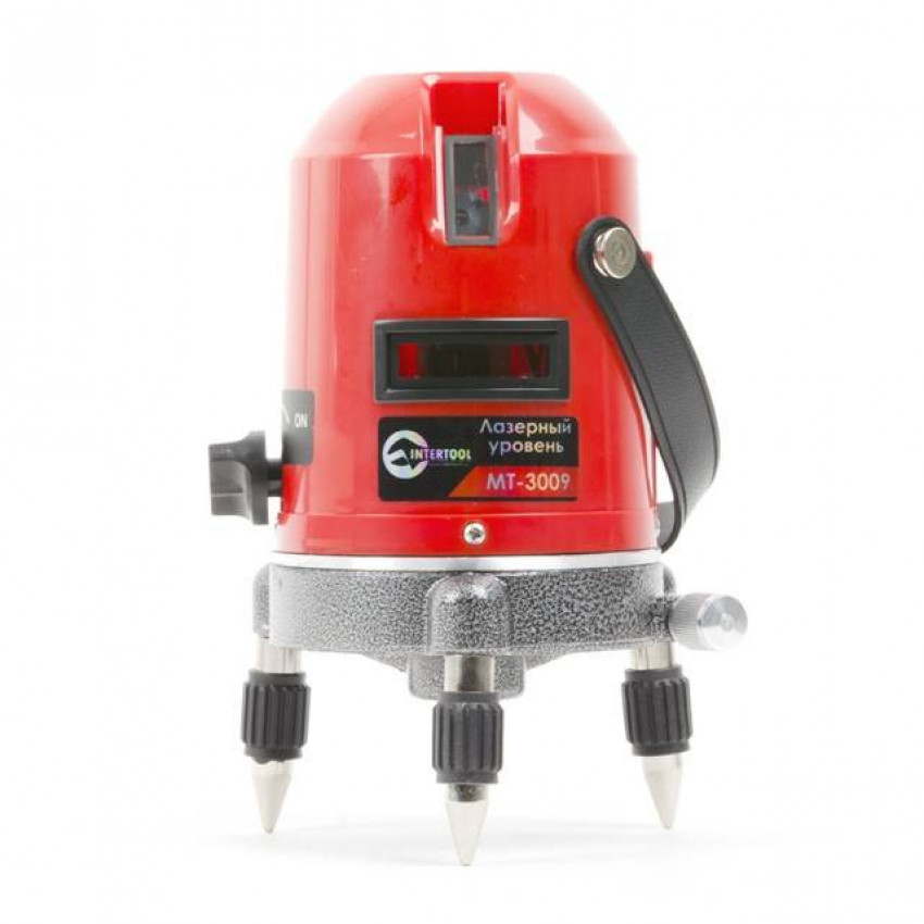 Уровень лазерный 2 лазерные головки. INTERTOOL MT-3009-MT-3009