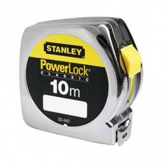 Рулетка измерительная Powerlock® длиной 10 м, шириной 25 мм в пластмассовом корпусе STANLEY 0-33-442-[articul]