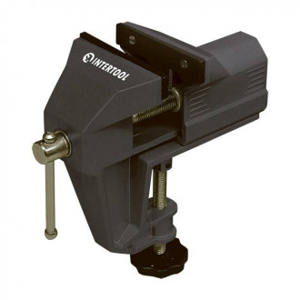 Тиски стационарные настольные 80 мм INTERTOOL HT-0095-[articul]