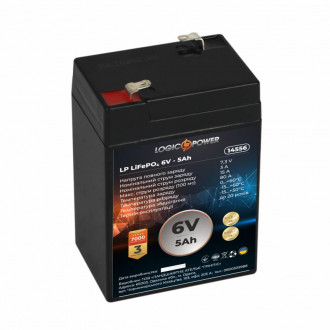 Аккумулятор LP LiFePО4 6V - 5 Ah