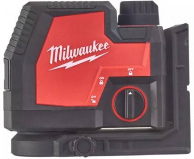 Линейный лазерный нивелир аккумуляторный MILWAUKEE, L4 CLL-301C ( micro-USB, 1акум.Х3Аг, кейс)