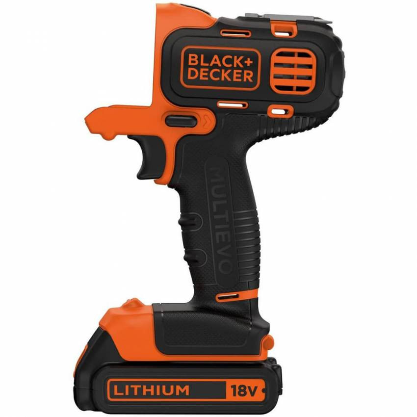 Дрель-шуруповерт аккумуляторный BLACK DECKER MT218KB-MT218KB