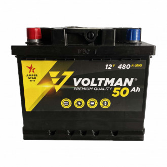 Аккумулятор Westa PREMIUM VOLTMAN 6СТ-50 А + слева-[articul]