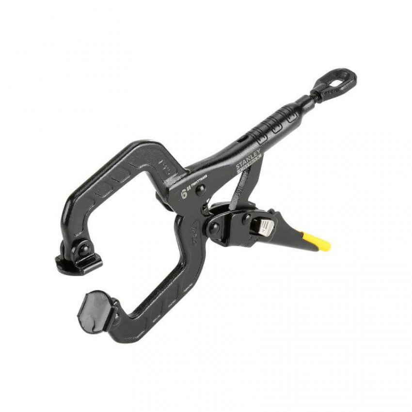 Клещи зажимные STANLEY FATMAX с фиксатором и С-образными губками l=150 мм-FMHT0-75408