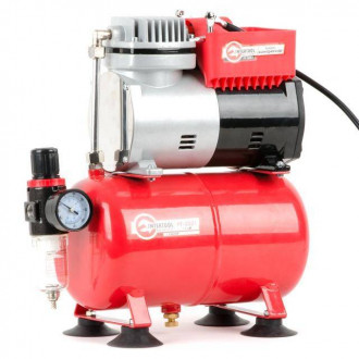 Компресор безмасляний 3 л, 0.3 кВт, 220 В, 3.2 атм, 45 л/хв INTERTOOL PT-0001-[articul]
