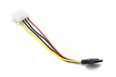 SATA-кабель PowerPlant MOLEX-SATA (CC-SATA-PS) 0,15м-[articul]