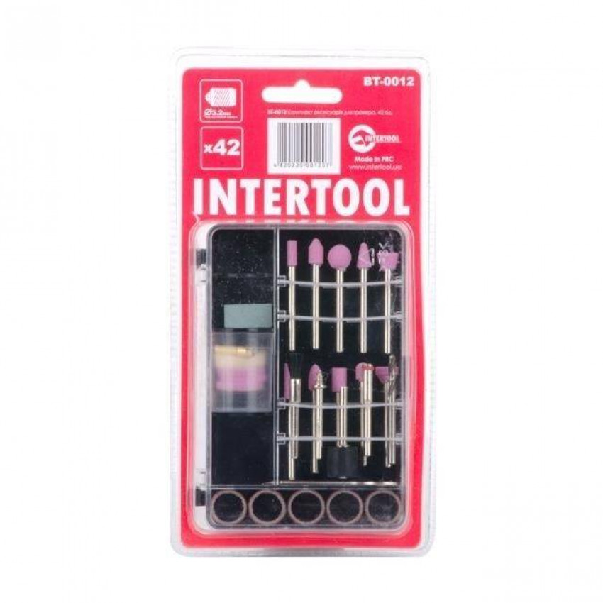Комплект аксессуаров для гравера WT-0516 и DT-0517 42 ед. INTERTOOL BT-0012-BT-0012