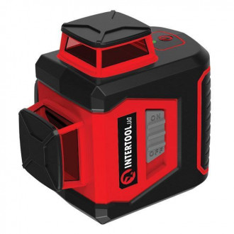 Уровень лазерный 360 град, 3 лазерные головки INTERTOOL MT-3057