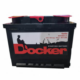 Аккумулятор Westa Super ECONOM DOCKER 6CТ-60 АЗ + слева-[articul]