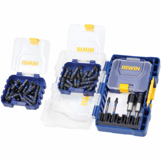 Набір біт IMPACT PRO 44шт, 1/4&quot; /TX20, TX30 25мм x 20/ 57мм х2/ тримач біт Magnetic Torsion х 2, IRW-[articul]