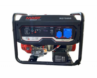 Бензиновый генератор MAST GROUP RD7500E-[articul]