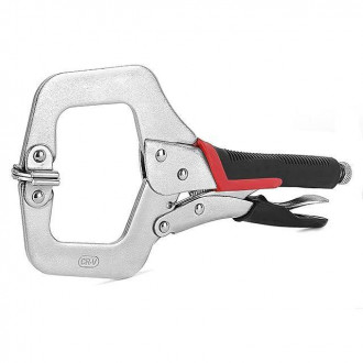 Клещи зажимные C-type 280 мм, Cr-V INTERTOOL UT-5206-[articul]