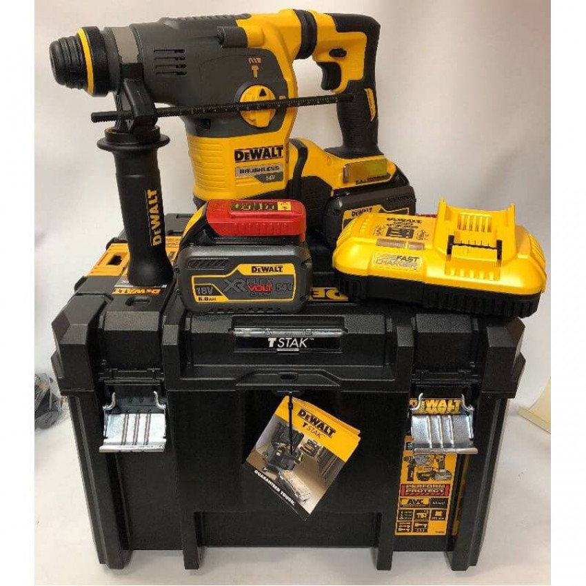 Перфоратор аккумуляторный бесщеточный SDS-Plus DeWALT DCH323T2-DCH323T2