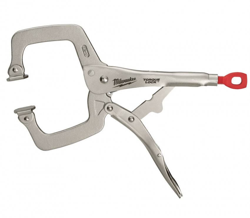 Струбцина Torque Lock MILWAUKEE, 280мм, (шарнирные губки)-4932471727
