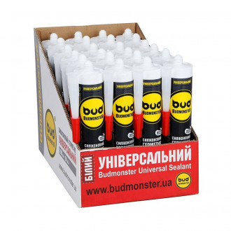 Силикон Budmonster универсальный 280 мл белый
