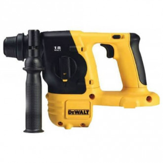 Перфоратор аккумуляторный SDS-Plus DeWALT,2-ух режимный 18В,2 Дж,1100 об/мин.,4200 уд./мин.,диаметры сверления бетон/дерево/металл - 20/26/13, вес 3,1 кг-[articul]