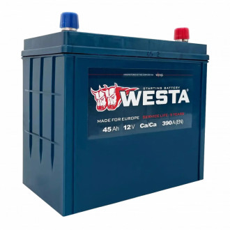 Аккумулятор Westa PREMIUM VOLTMAN 6СТ-45 А + слева-[articul]
