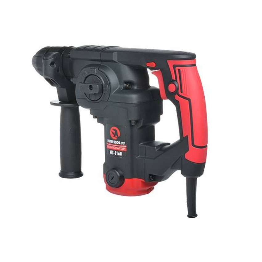 Перфоратор 900 Вт, 3.5 Дж, 0-930 об/мин, 0-5100 уд/мин, 3 режима INTERTOOL WT-0160-WT-0160